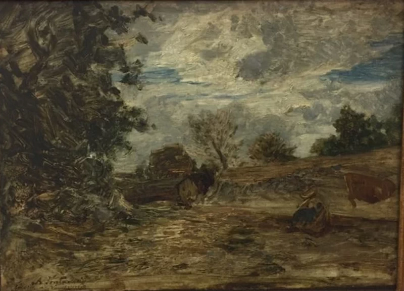 Al pascolo (Creys), 1863 - Galleria Civica d’Arte Moderna e Contemporanea, Torino